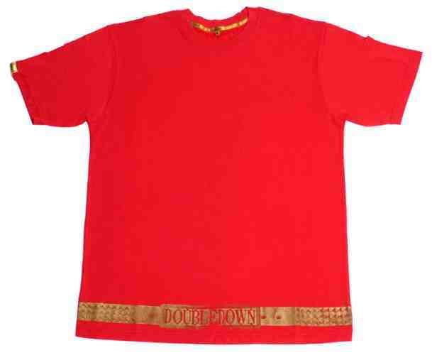 Name Belt tee - Red